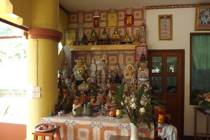 店内の様子（エアコンなし）